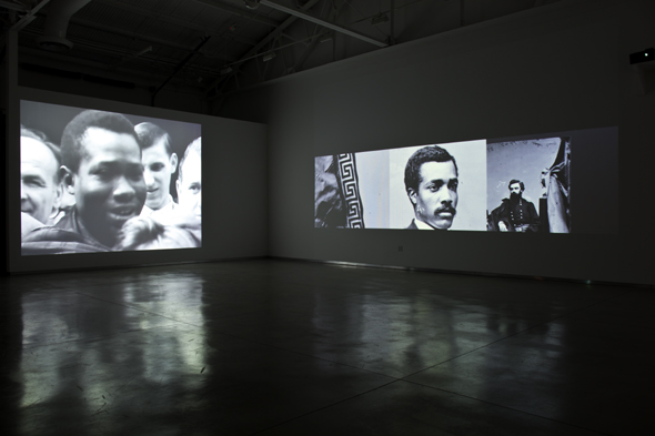 William E Jones, William E. Jones, Installation view, David Kordansky Gallery, Los Angeles, CA