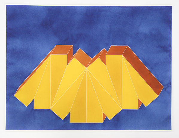 Raphaël Zarka, Series: The Prismatics (Les Prismatiques), 2013