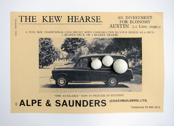 Jason Augustine Carr, A study for a work for a Hearse, 2013