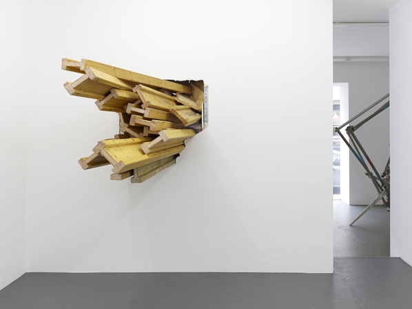 KAI RICHTER, break through the lines, Installation view, Galerie Christian Lethert, Cologne, 2013