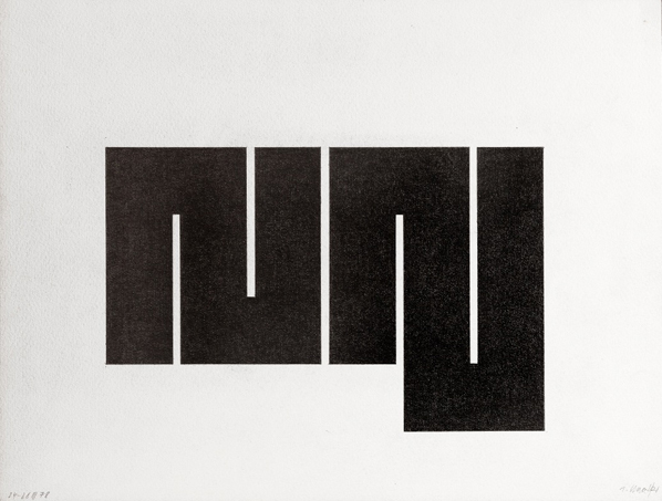 Julije Knifer, Untitled, 1978