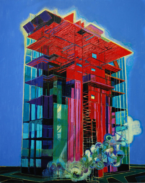 Simon McWilliams, Red Model, 2014