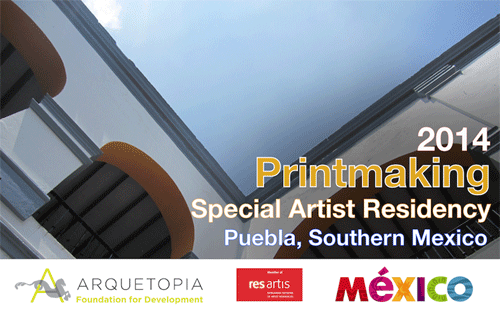 Printmaking Special Artist Residency 2014 – Puebla