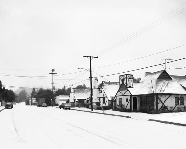 Florian Maier-Aichen, La Brea Avenue in the Snow, 2011