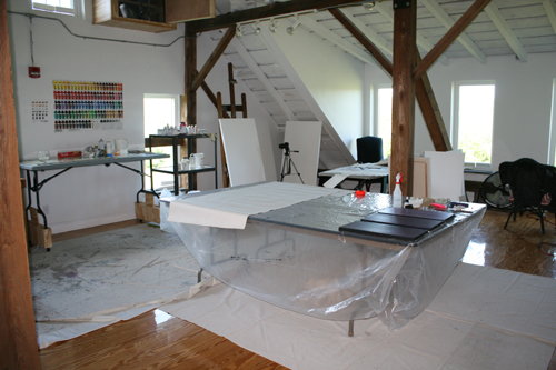 Studio space - Golden Foundation Residency Program