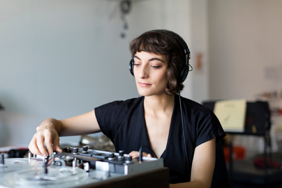 Lea Bertucci, Photo by Colin Conces