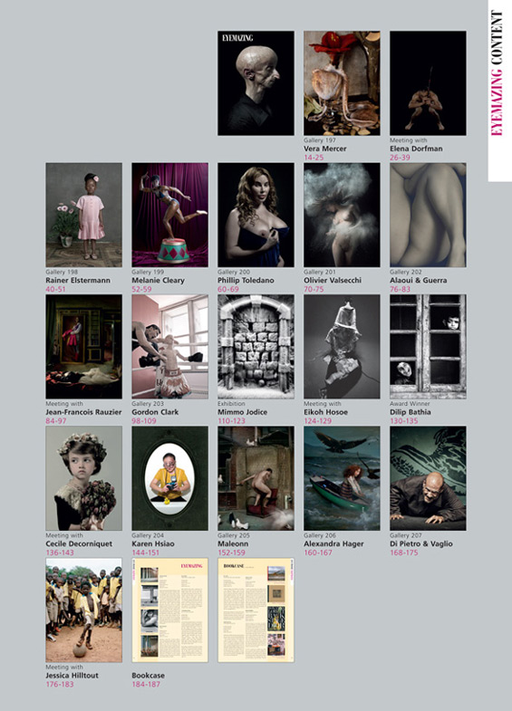 EYEMAZING spring issue 2010 - content