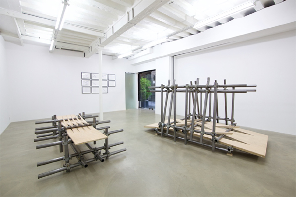 Luciana Lamothe, Exhibition view, “The Function of Form”, 2014