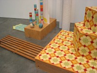 Floorscape with Full Moon & Dustballs, 2003