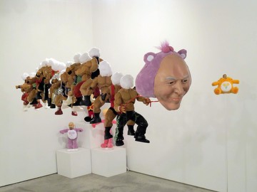 Installation view of "The Beast" 2011