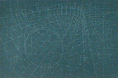 Cache  •  pencil on paper  •  21 x 31 inches