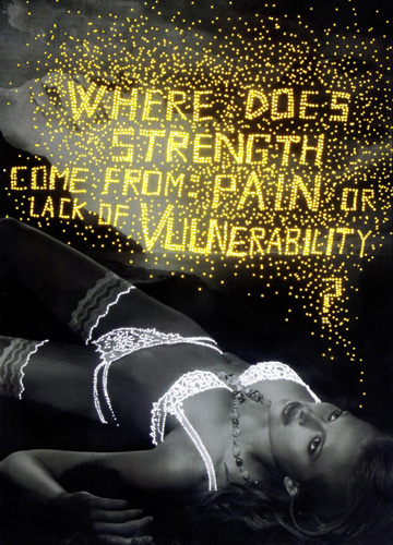 Where Does Strength Come From Pain or Lack of Vulnerbility ?<br class=
