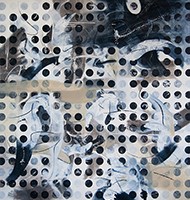 Grey Space, 2014. 78,7x72,8 inch