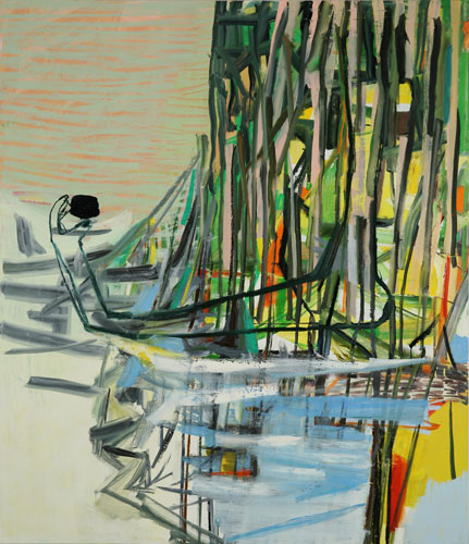 Amy Sillman, Get the Moon, 2006<br class=