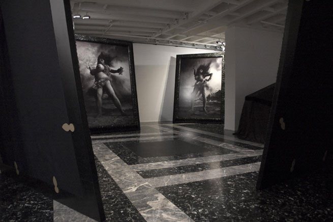 Miwa Yanagi represents Japan at the 53rd Venice Biennale with her installation <br class=