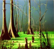 Camouflage oil on linen, 2003 