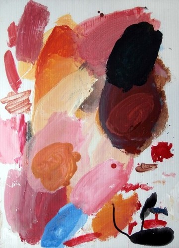 2016, acrylic on canvas paper, 50.8 x 40.5 cm<br class=