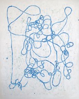 East Loop,30x24, Mixed Media on canvas, 2015