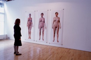 Self-portrait (version 1 - 3), 2003, Digital print