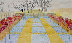 5000 Roses, 2010, 45" x 69"