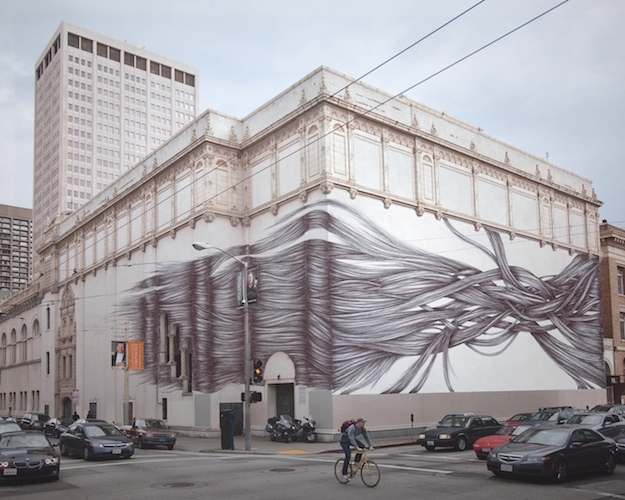 Tenderloin Dreamscape #2<br/>Digital print and Ink. 20<br/>