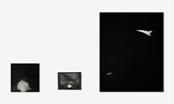 Bombs Eye View, 2006, Painting and Video 30"X60"