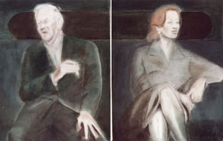 Limo II, 1999, oil on canvas, 40 x 60 in.