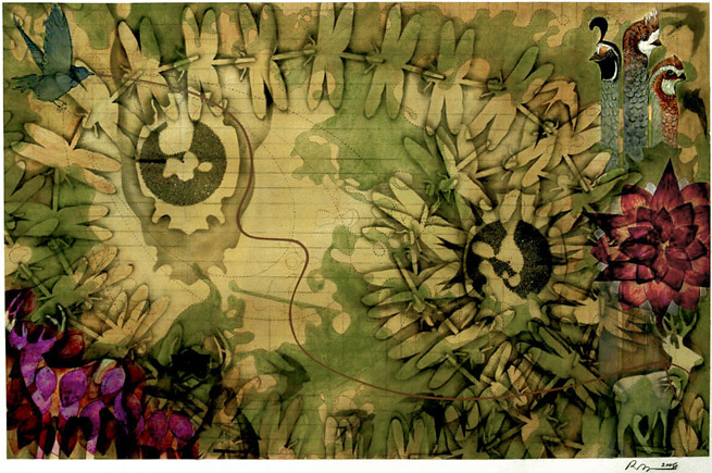 Land of the Three Wise Men, 26 x16 in