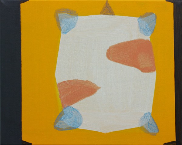 Tortue (2009)<br/>acrylic on canvas<br/>40x51cm<br/>