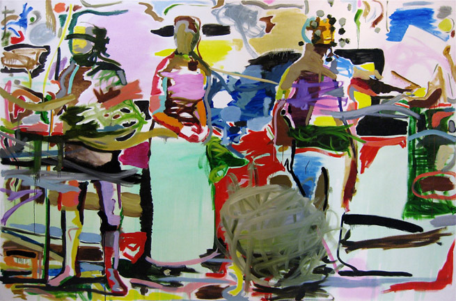 Untitled, 2009<br/>Oil on canvas, 200 x 300 cm<br/>Image � Morten Sletteme�s, Courtesy of Luis Adelantado Valencia<br/>