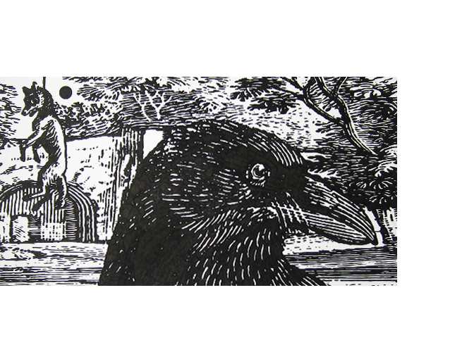 Paul Morrison, Groundsel, 2009<br/>Ink on paper<br/>32 x 60,4 cm<br/>