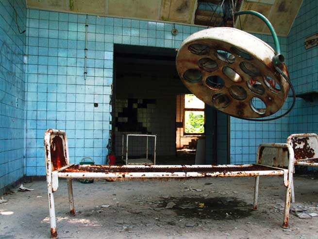 "Home is where the heart is" (5:30 mins. looped, 3-channel synched video installation.)<br/>Video still documenting 3-screen video installation<br/>A video portrait filmed in collaboration with the subject.<br/>