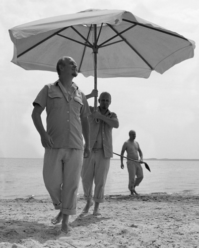 Martin Liebscher, Picasso, 2010<br/>b/w Baryt Print<br/>50 x 62 cm, Edition of 10<br/>