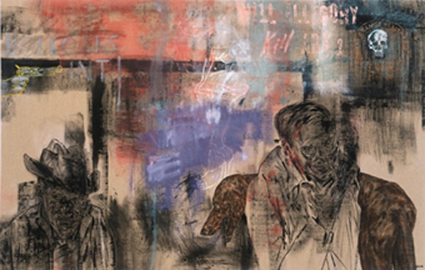 Agent Orange, 1993<br/>Acrylic on canvas<br/>142 cm x 224 cm <br/>