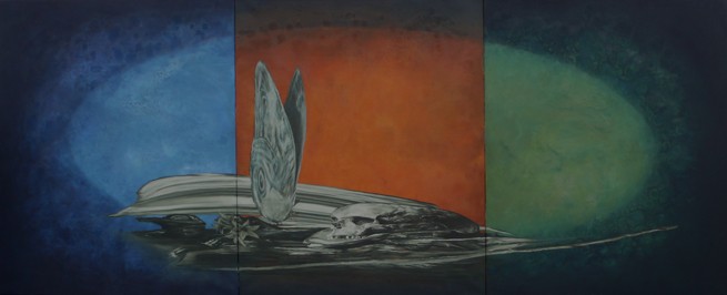 oil on canvas, 2012<br/>1200X3000(mm)<br/>