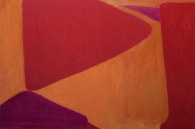 Rollaway 2014<br/>oil on canvas<br/>65 x 95cm<br/>